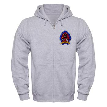 2LARB - A01 - 03 - 2nd Light Armored Reconnaissance Bn - Zip Hoodie - Click Image to Close